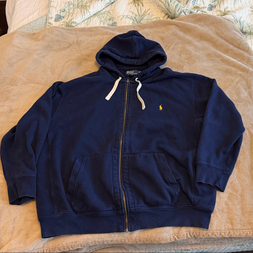 Ralph Lauren Navy Blue Hoodie